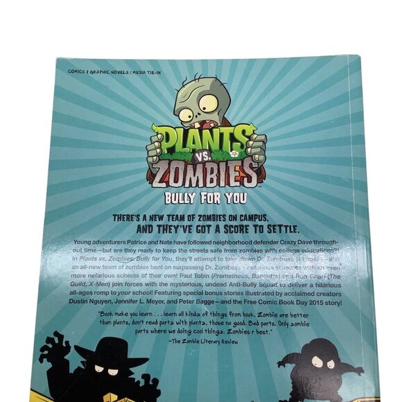 Plants Vs. Zombies: Bully For You Paperback Comic Book By Paul Tobin 2015 - Picture 5 of 16